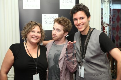 Elana (mother), Seth Green and Me hooking him up with Elana Sigal Jewelry Design for his Wife!